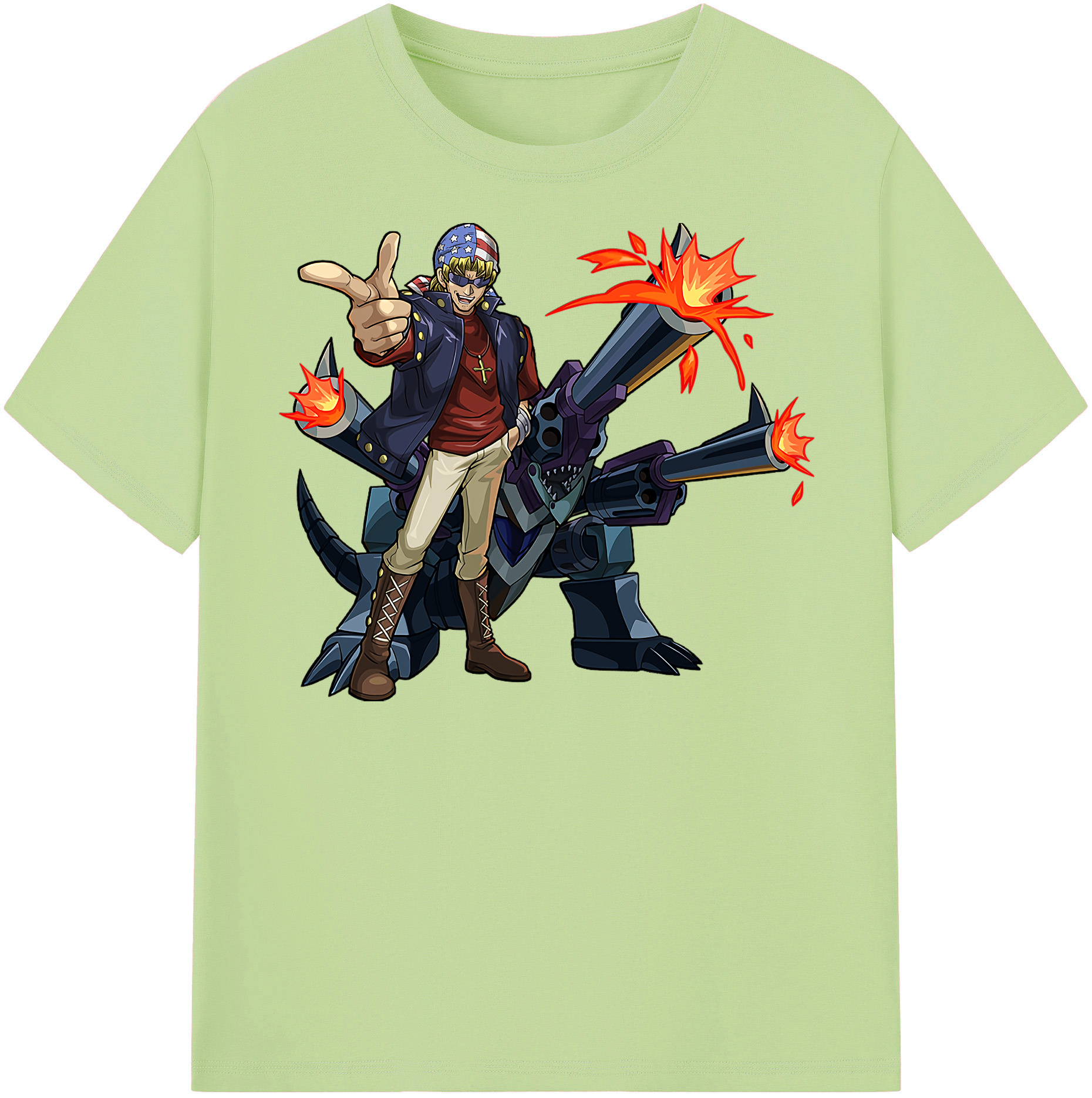 （画像用） 遊☆戯☆王 Yu-Gi-Oh! 綿100％半袖Tシャツ（フロントプリント）